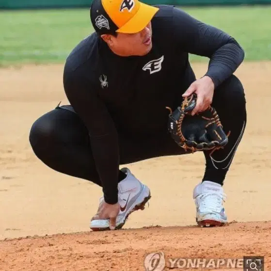 한화이글스 스파이더 선수   실착 지급유니폼으로 교환합니다