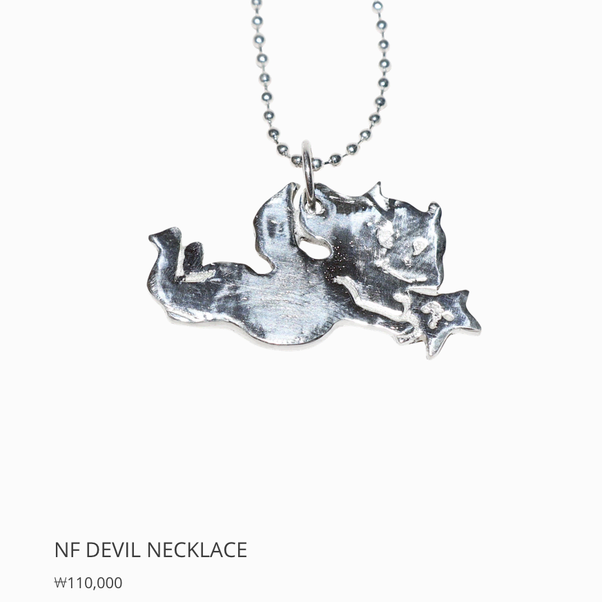 나이트프루티 목걸이 devil necklace