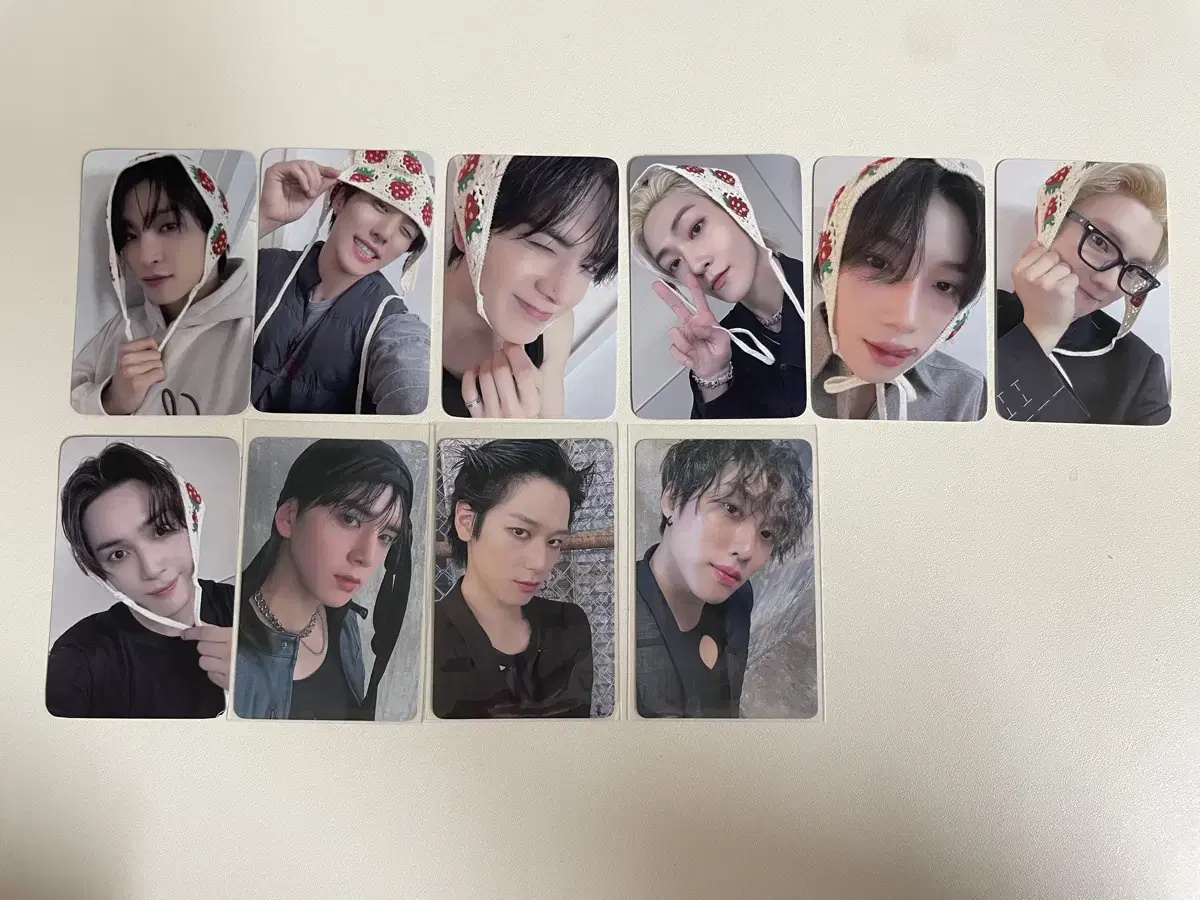 TheBoyz Fodder unreleased photocard knitting bandana photoism theboyz