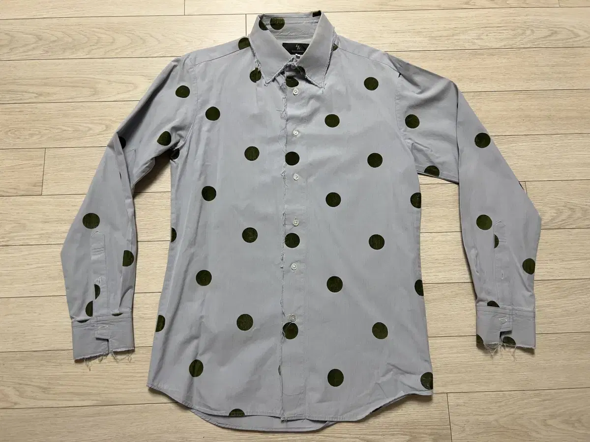 Yoji Yamamoto Wise Dot Pattern Shirt(100)