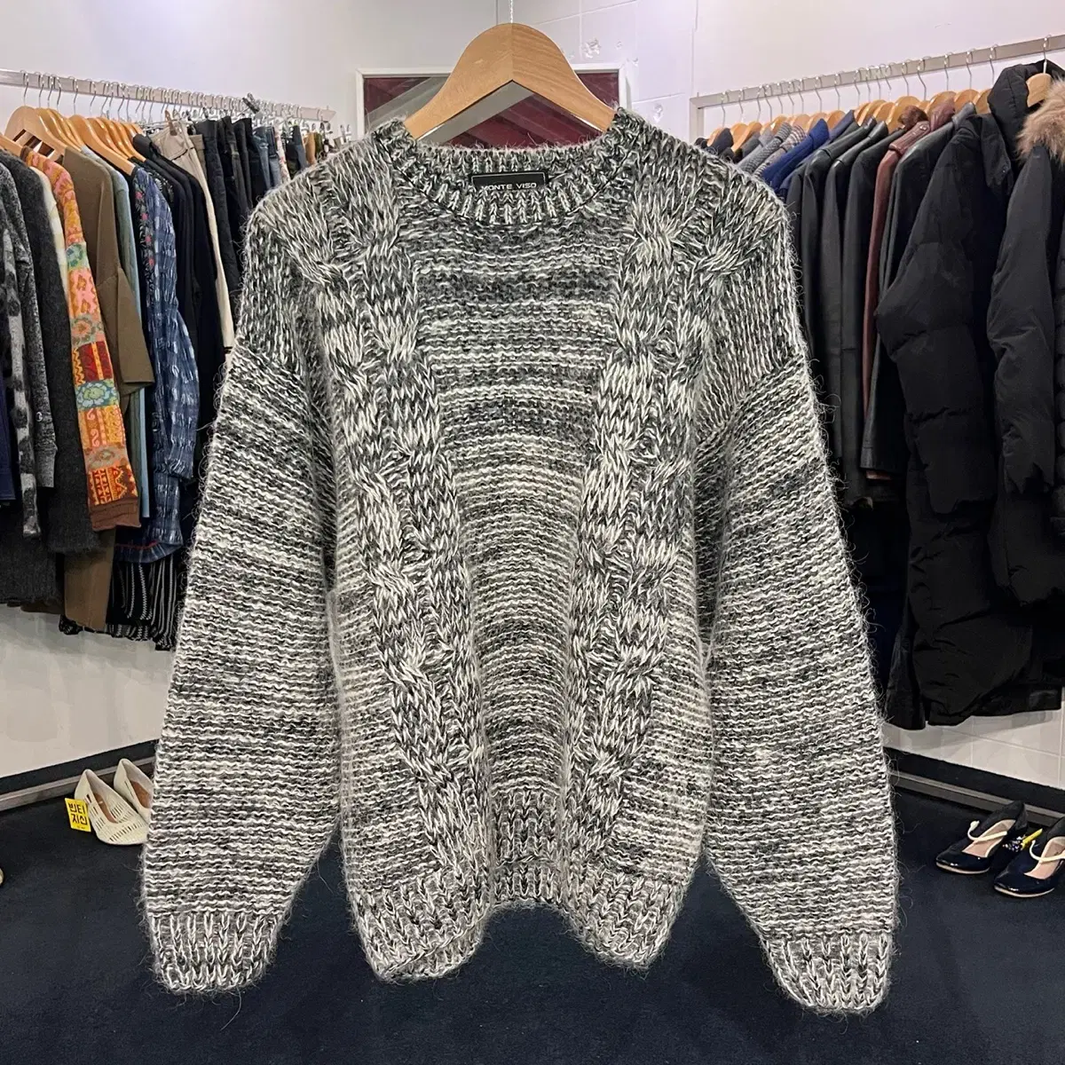 [Taffo] [L] Monteviso Wool Knit Sweater