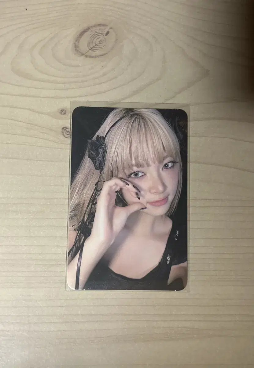 le sserafim hong eunchae easy e.ji photocard