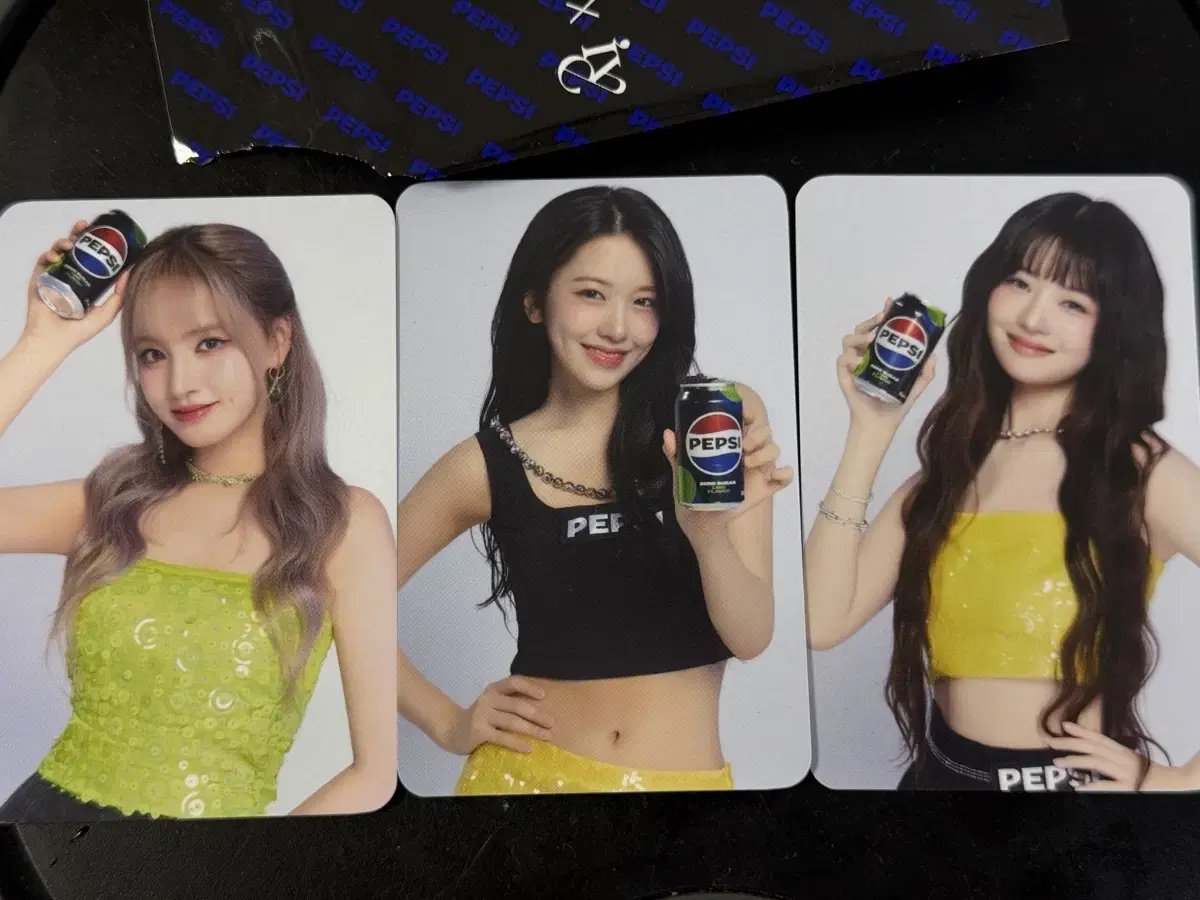 Pepsi ive Photo Card C Set (Yujin, Liz, Lay)