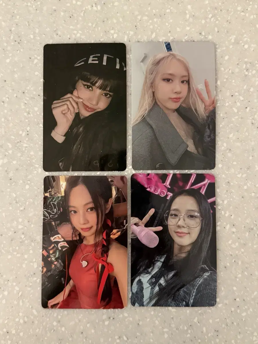 Bulk) black pink LP limited edition photocard