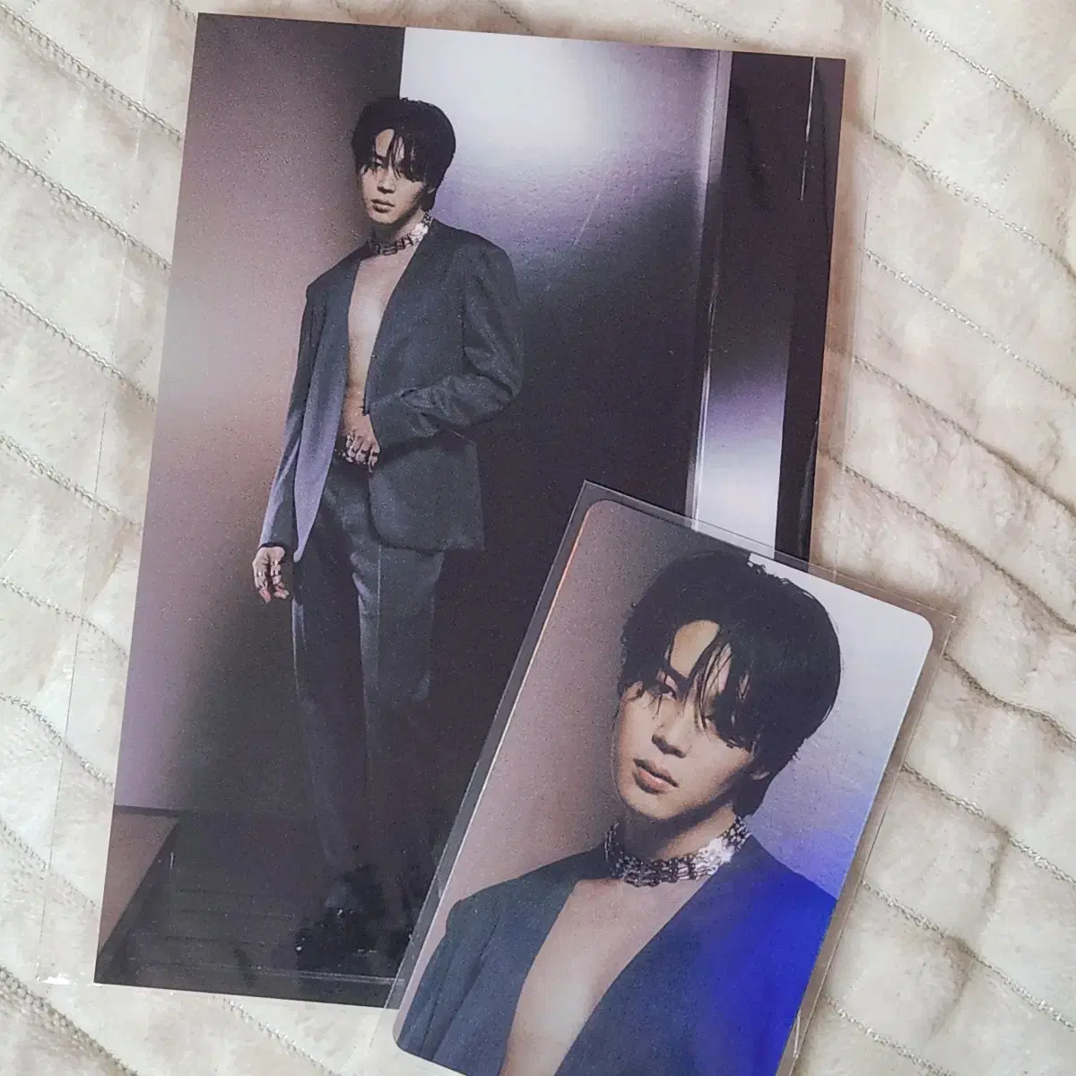 bts jimin fei japan fanclub pre-order benefit ld photocard wts