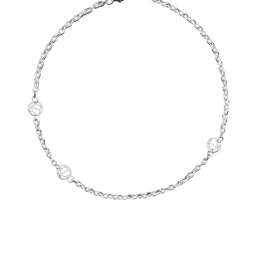 트리밍버드 목걸이 Circle Chain Necklace