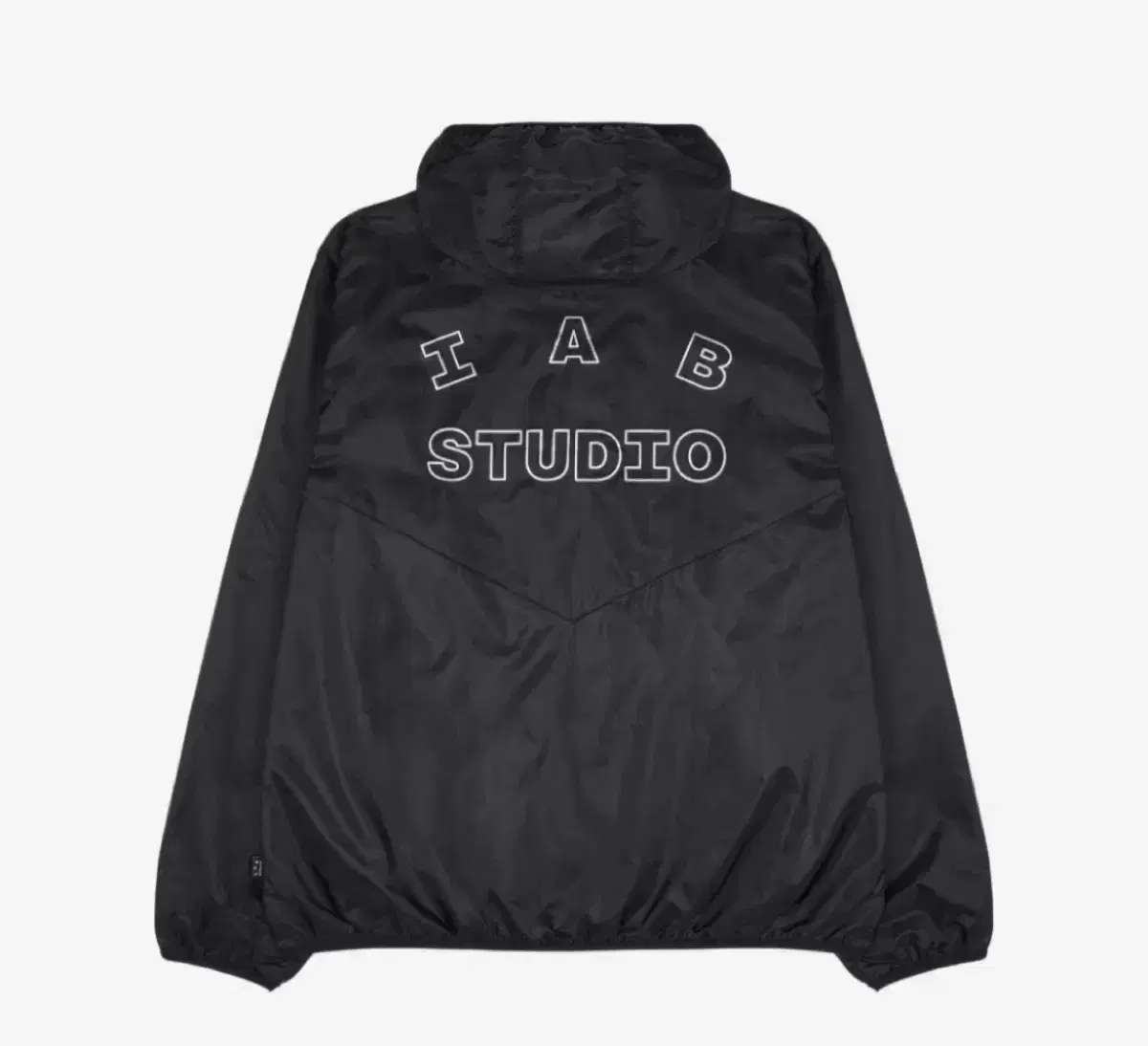 New) iApp Ripstop Windbreaker Windbreaker Black