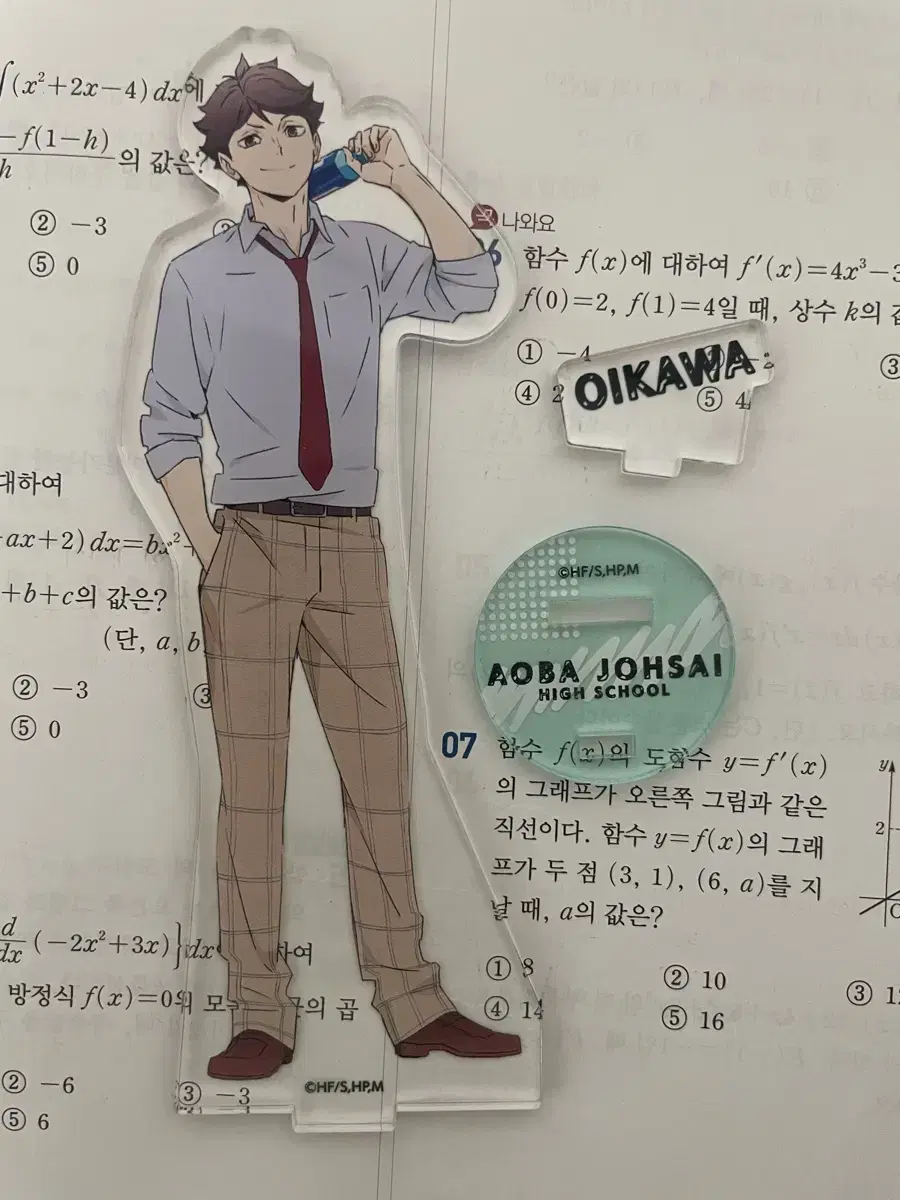 Haikyuu Oikawa Toru School Uniform acrylic stand