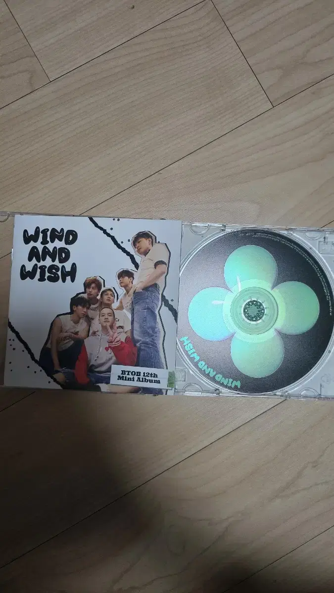 BTOB Mini 12th Album WIND AND WISH My Wind Jewel Album + Photocard