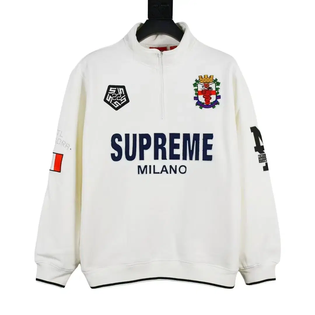 Supreme 22fw Milan Half Zip Pullover AC Milan Limited Half Zip