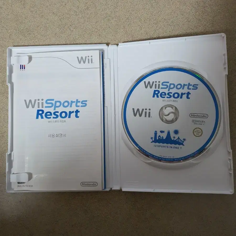 닌텐도 wii 스포츠리조트