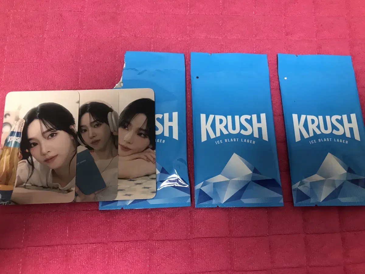 Aespa karina Crush Crush Photo Card