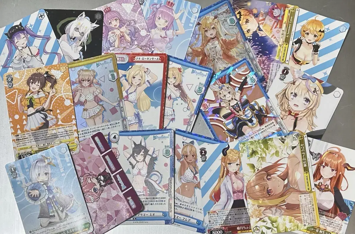 Hololive kard in bulk