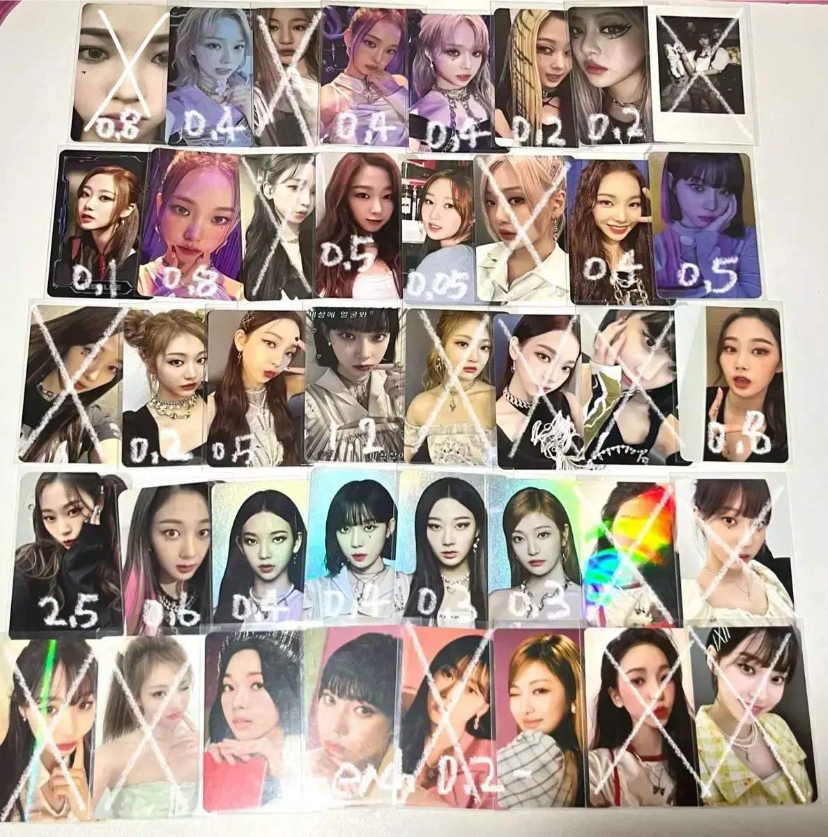 Aespa photocard wts sell Girls Savage Necklace season's greetings Holka Alpo SMCU