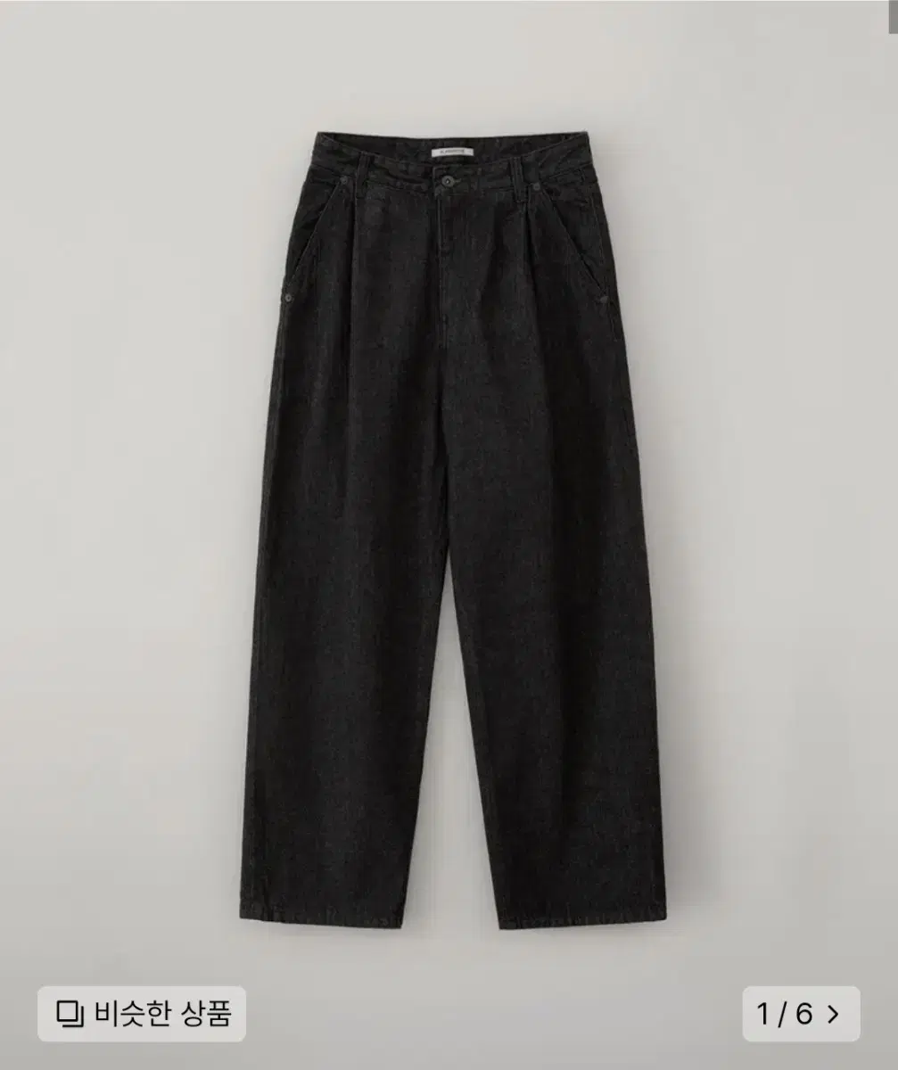 Blankroom Wide Denim Pants Black L