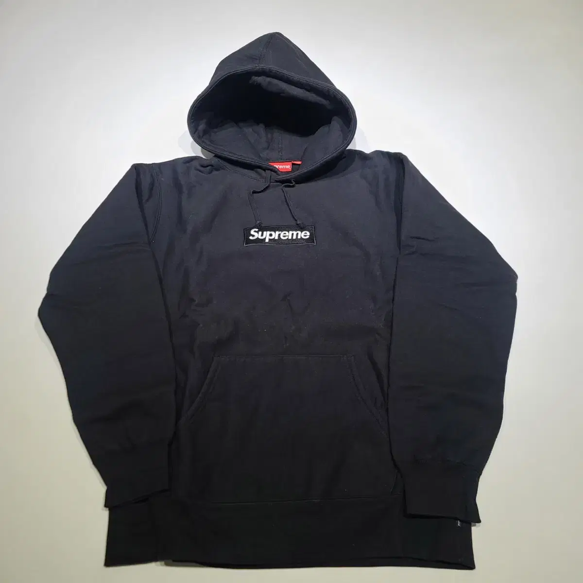 16fw Supreme Box Logo Black Hoodie [XL]