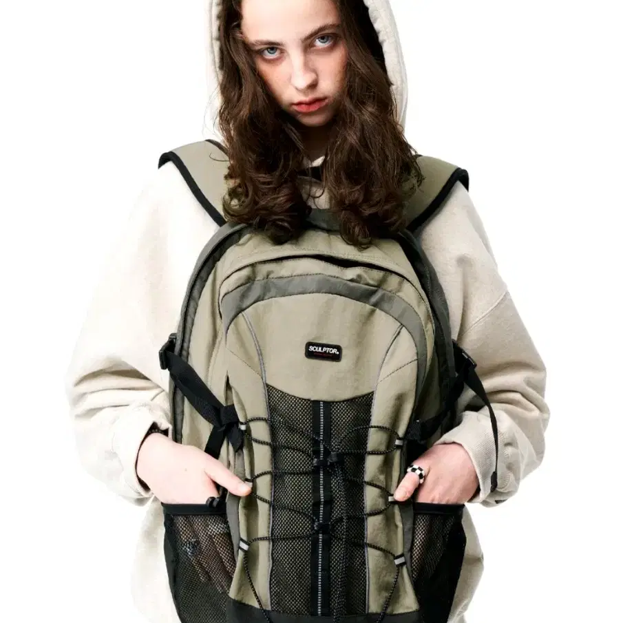 스컬프터 나일론 백팩 Ariadne Rucksack 베이지