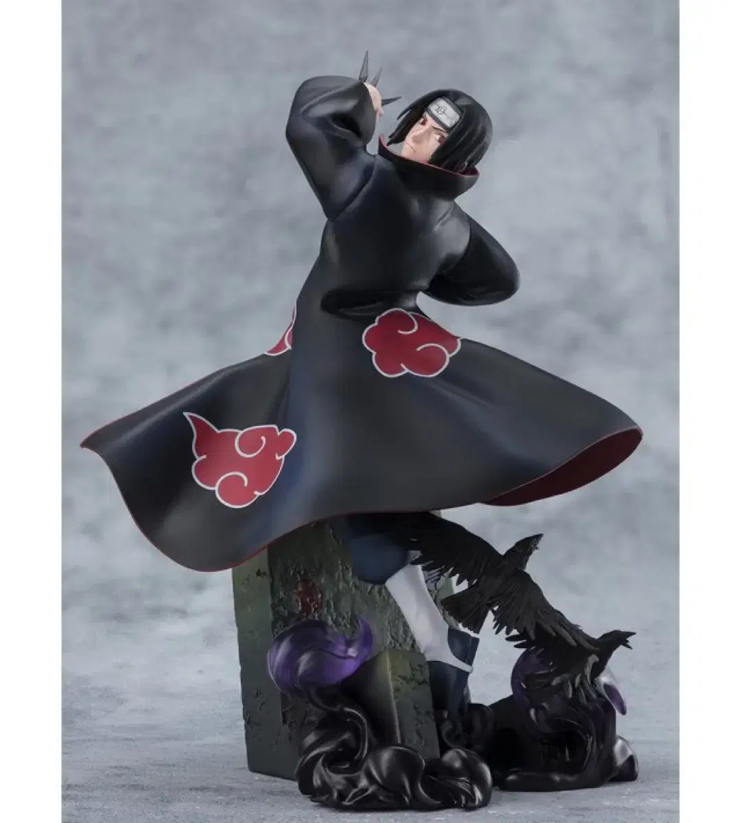 Naruto Uchiha Itachi Vahn Death Pirate Figures Kaleidoscope Four Wheeled Light and Darkness