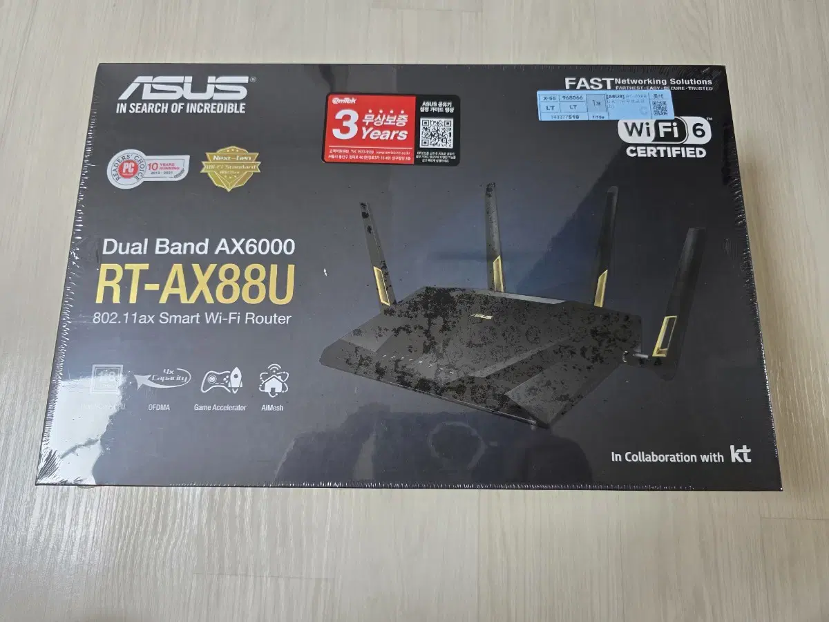 ASUS RT-AX88U 미개봉 새상품