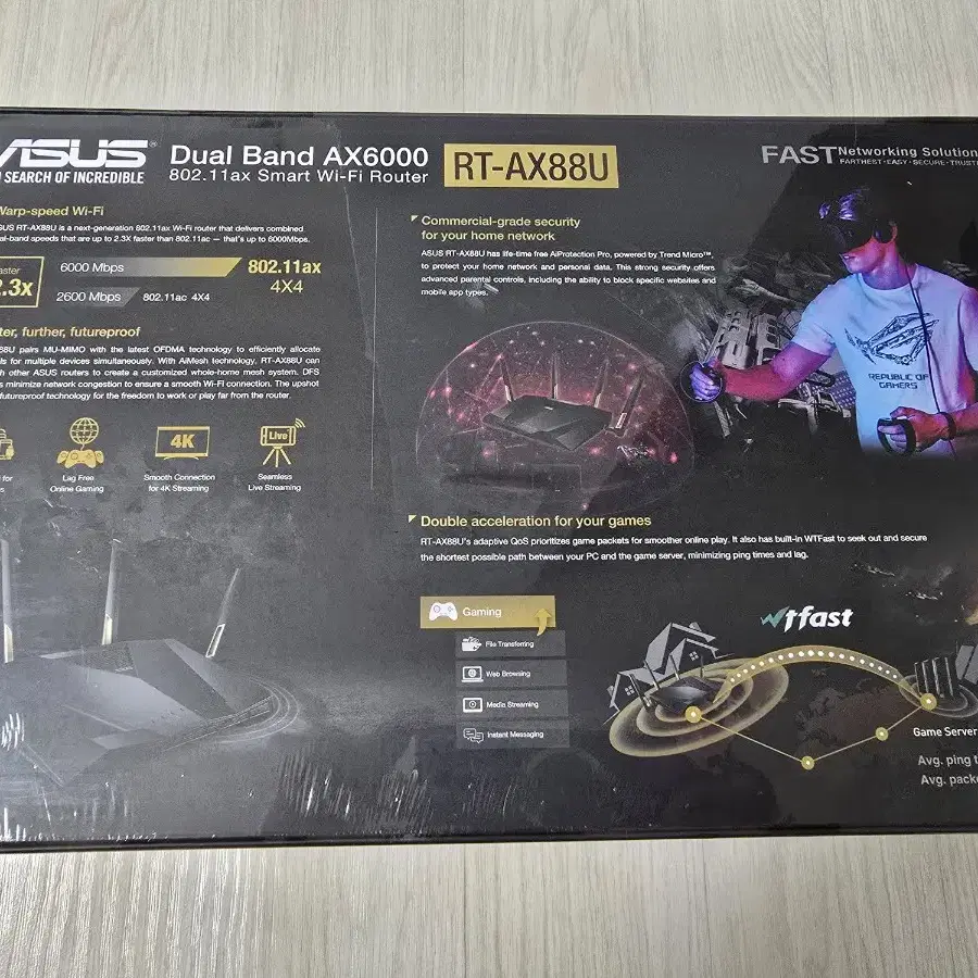 ASUS RT-AX88U 미개봉 새상품