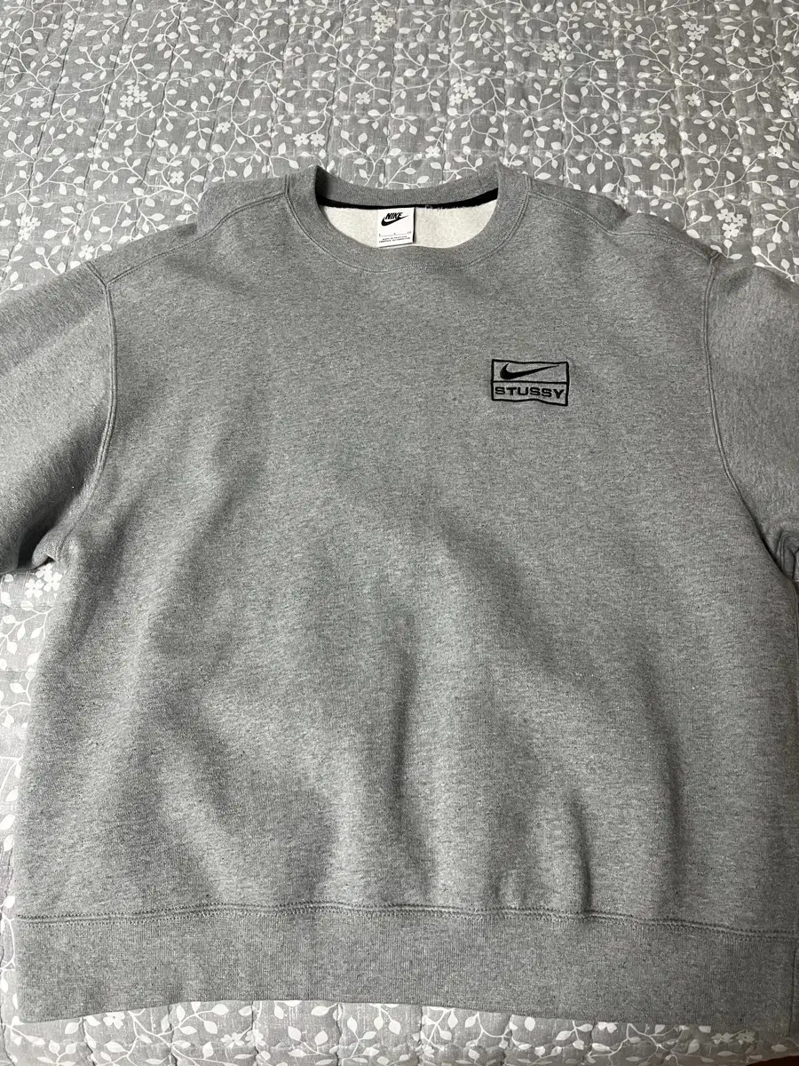 Nike Stussy Barely There Dark Gray Heather US S