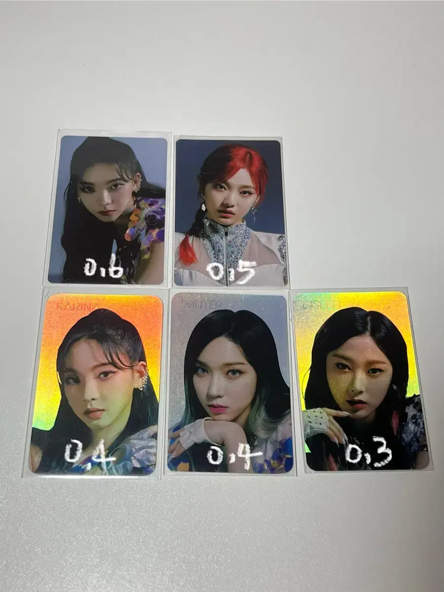 aespa photocard wts nextevel nexle holka magnet photocard