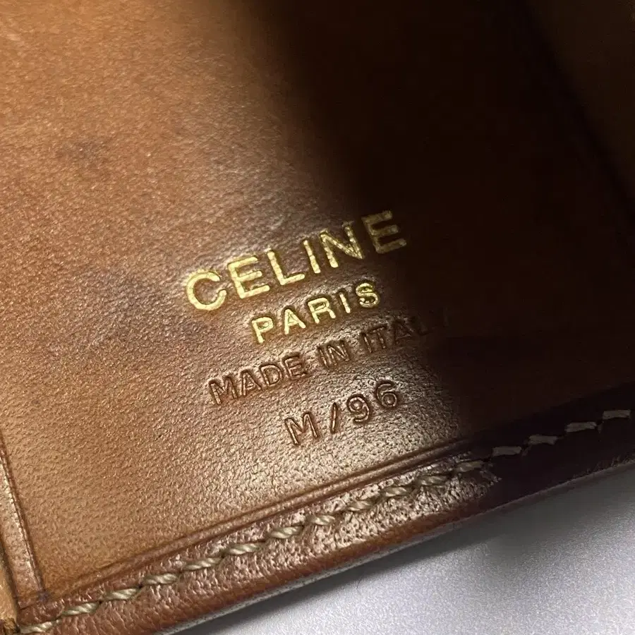 빈티지 셀린 가죽 키홀더 Vintage Celine Keyholder