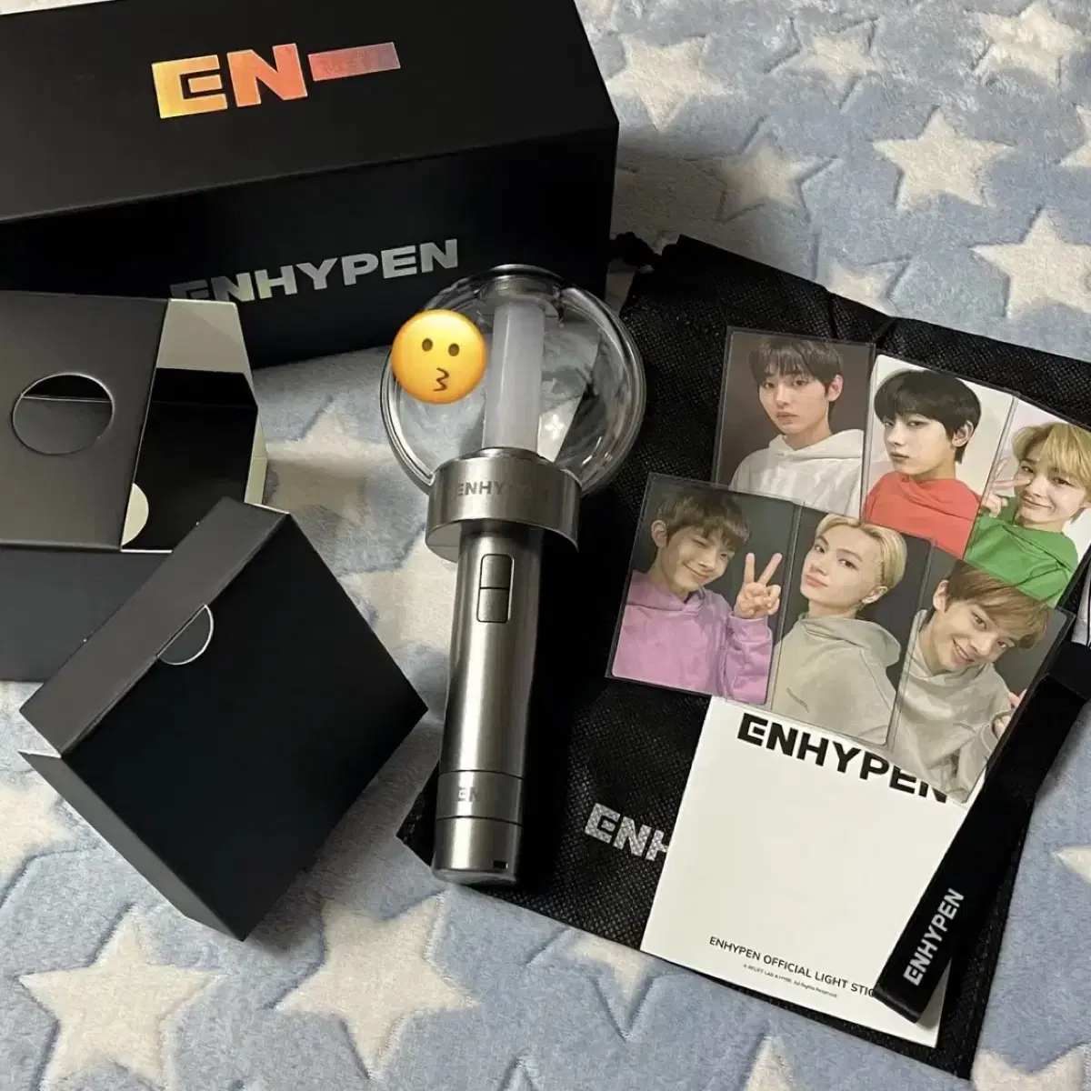 Enhypen lightstick enginebong version1 wts (unused)