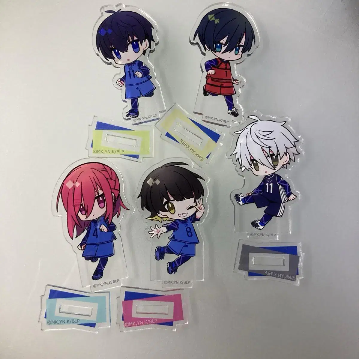 BLUELOCK Mini SD Acrylic Stand bulk Isagirin Chigiri Bachira Nagi