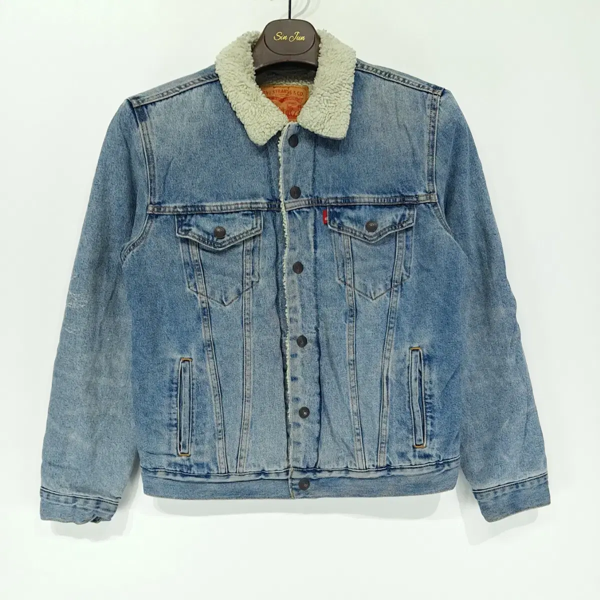 (CS039) M Levi's Blank Tab Sherpa Jacket