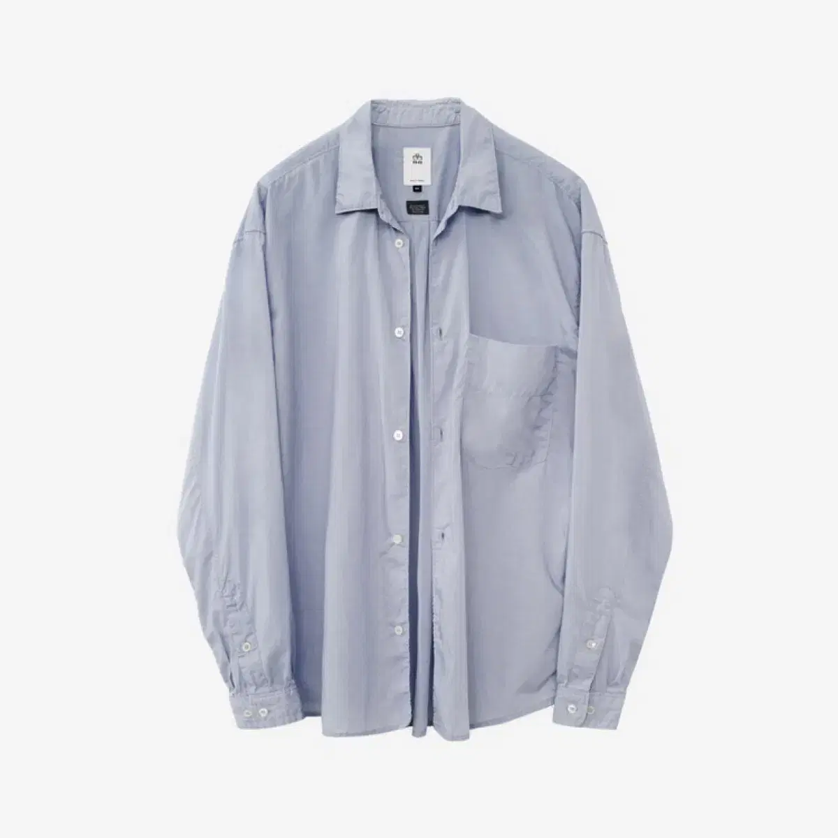 [3] Polyester Tenko Loose Shirt 2.0 Mid Bloo