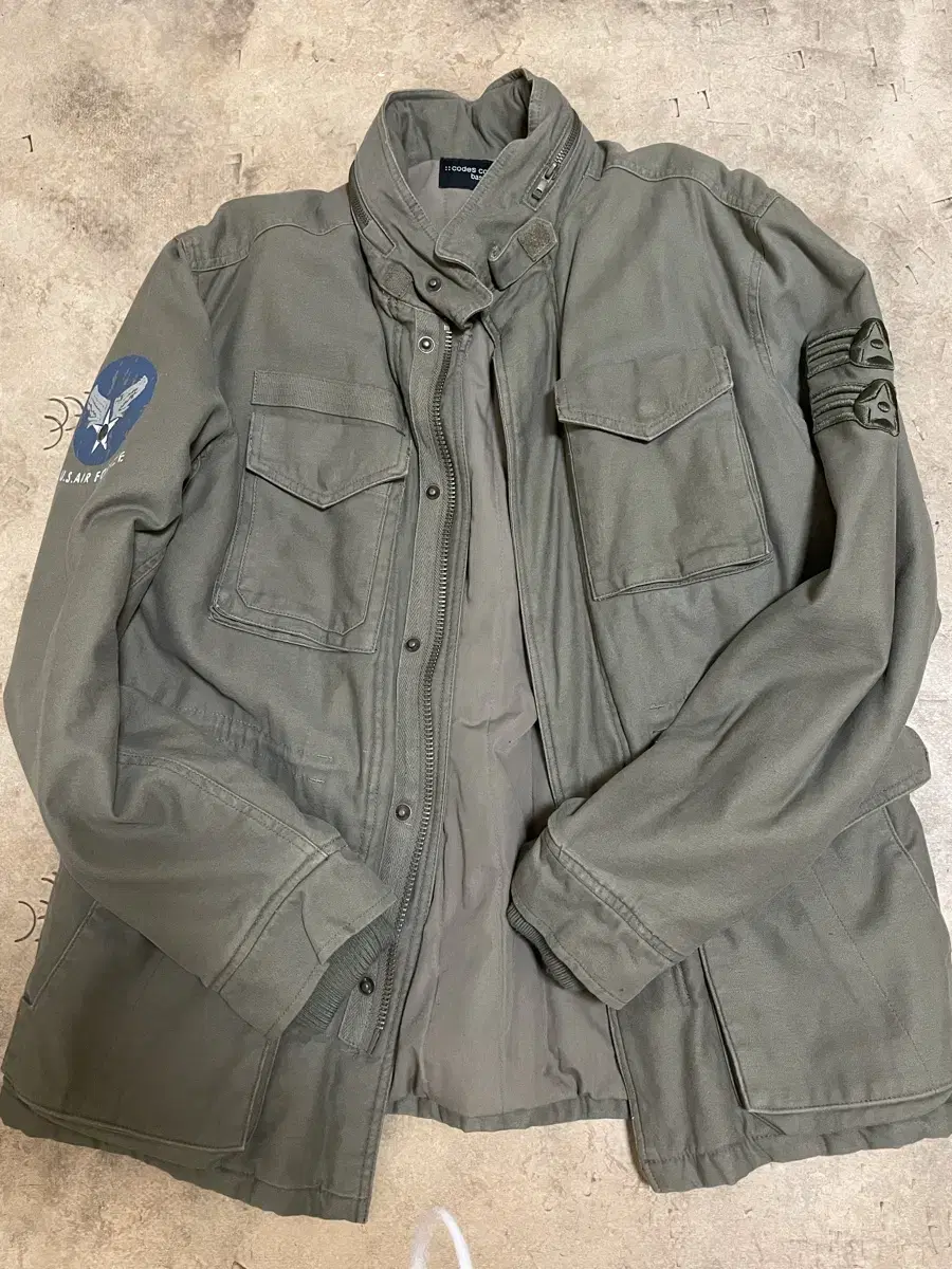 Cordescombine Military Field Jacket 100