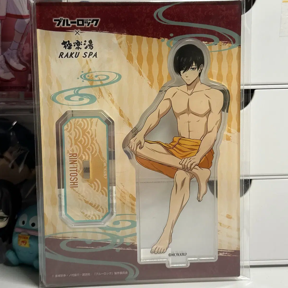 BLUELOCK Itoshirin acrylic stand Rakuspa Paradise Bath Unsealed