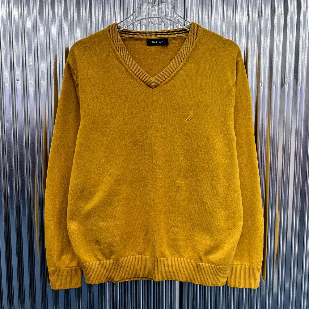 Nautica Cotton V-Neck Knit (Domestic L) P241