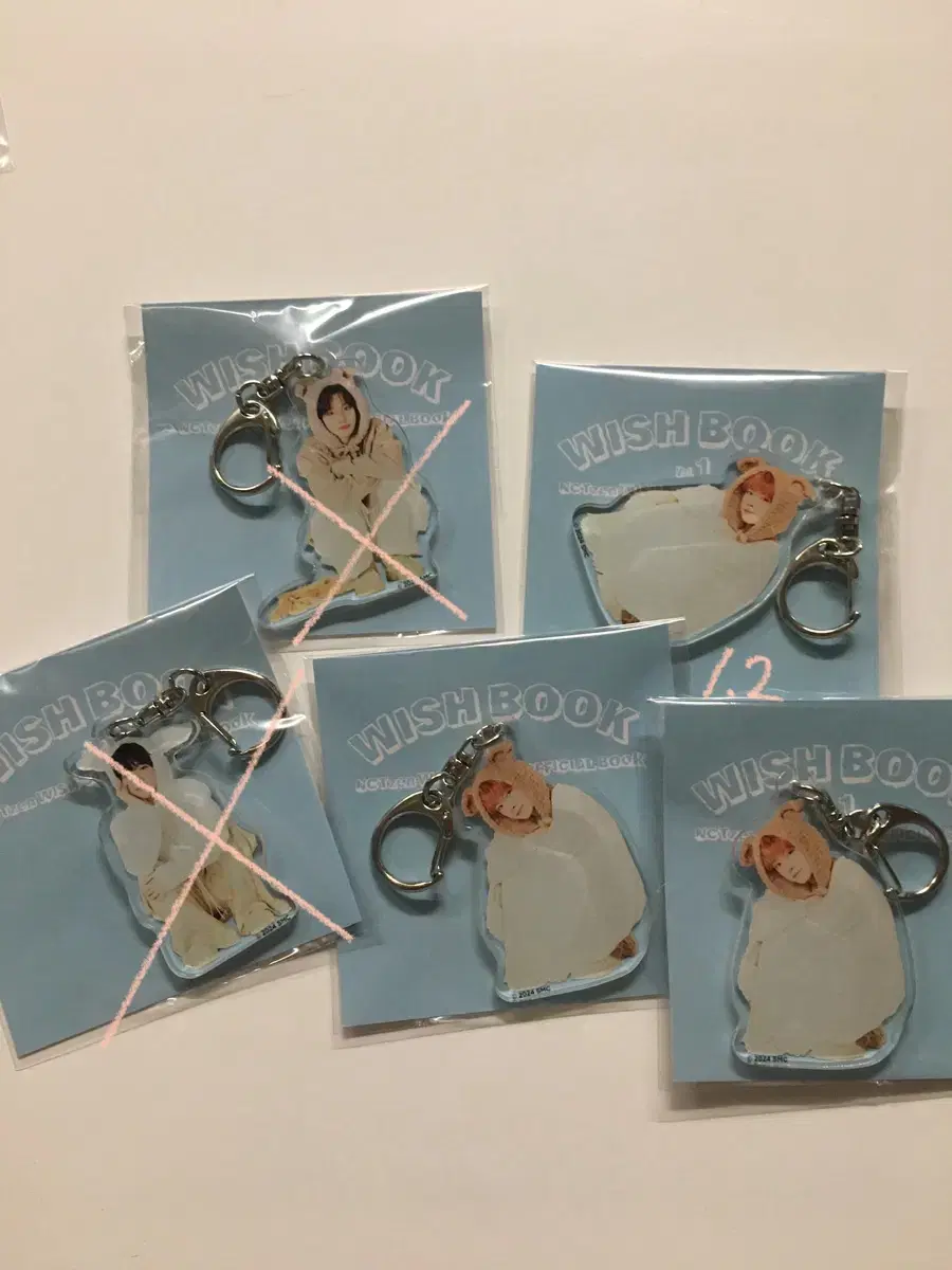 <미개봉> wish Japan Membership keyring Yuushi riku Sakuya