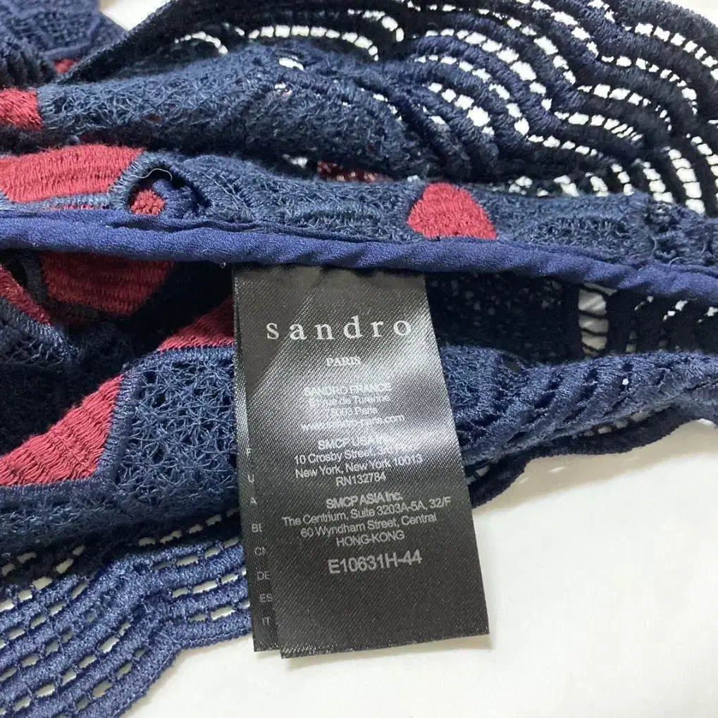 산드로 sandro 레이스 아일렛 셋업