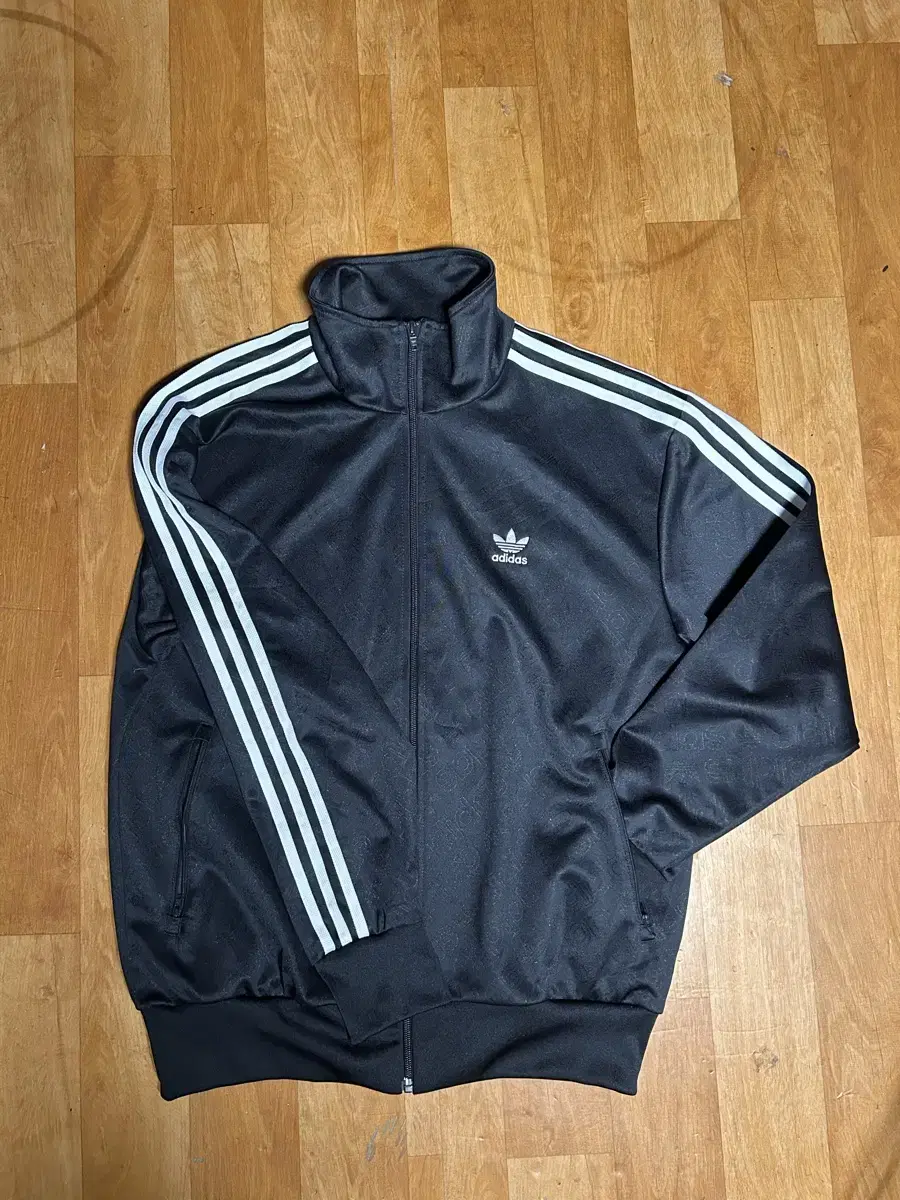 [XL] adidas Mono TrakTop Jersey Zip Up