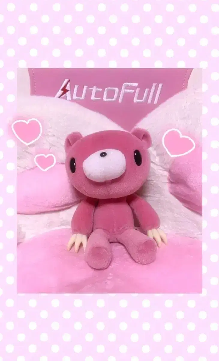 GlumiBear doll Pink Size S Universal Rabbit