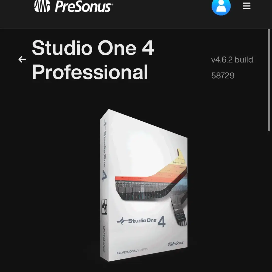 스튜디오 원4 프로페셔널 공유 Presonus Studio One 4