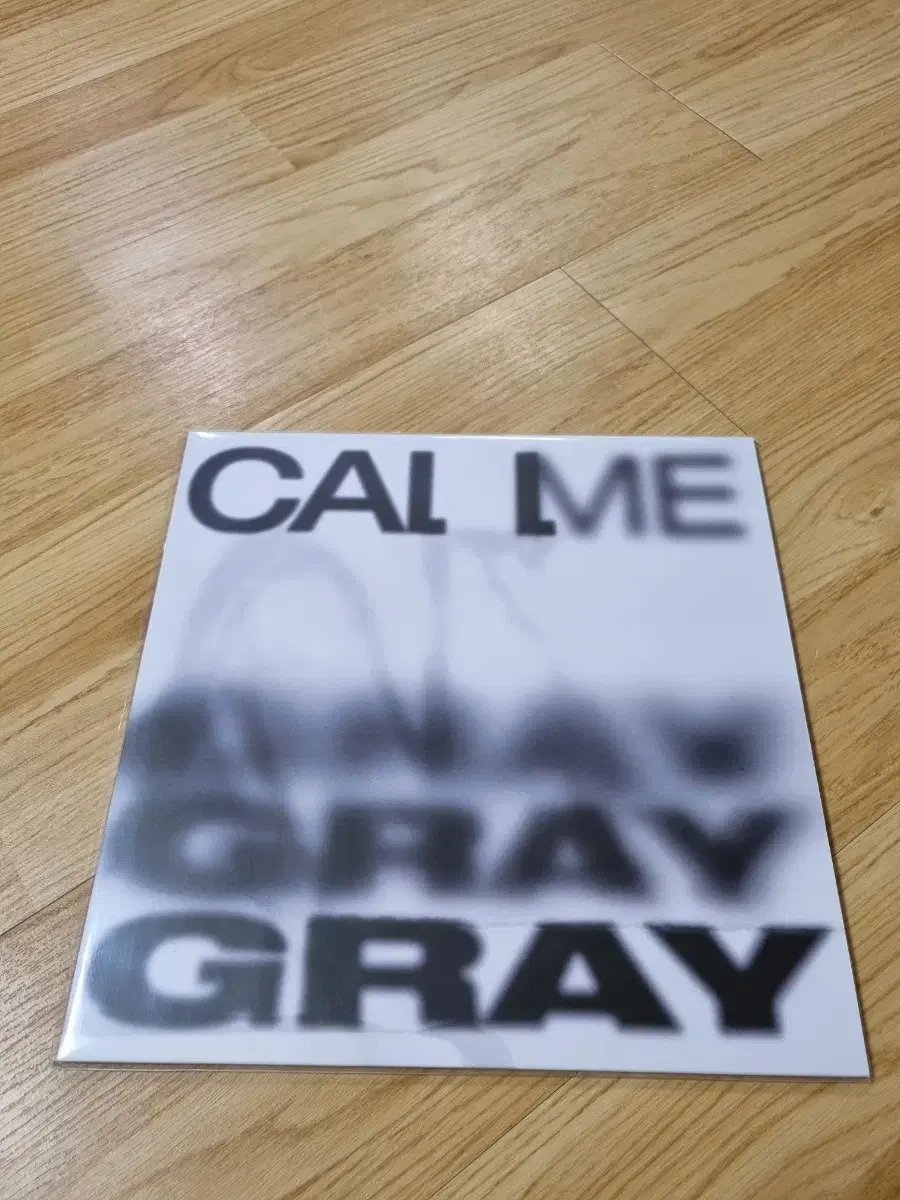 택포)그레이 - call me gray LP 개봉반