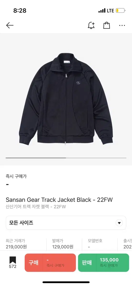 San San Gear Track Jacket size 2