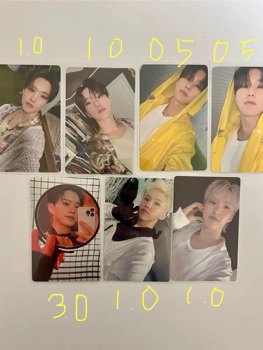 Seventeen hoshi photocard wts Sector Carat Vahn weverse God of Music SeventeenHeaven