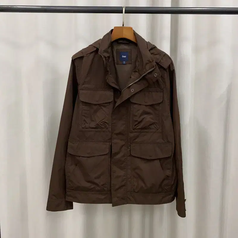 GAP GAP Brown Windrunner Windbreaker Jacket 100 S03527