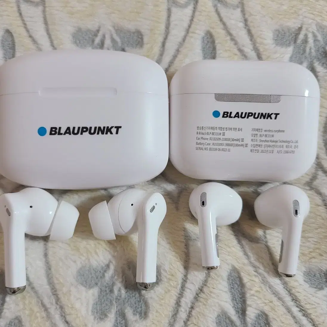 독일 BLAUPUNKT 이어폰 2개같이 드릴게요