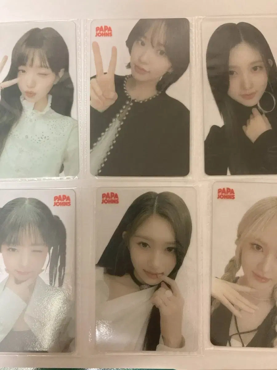 Papa John's ive 5th Photocard