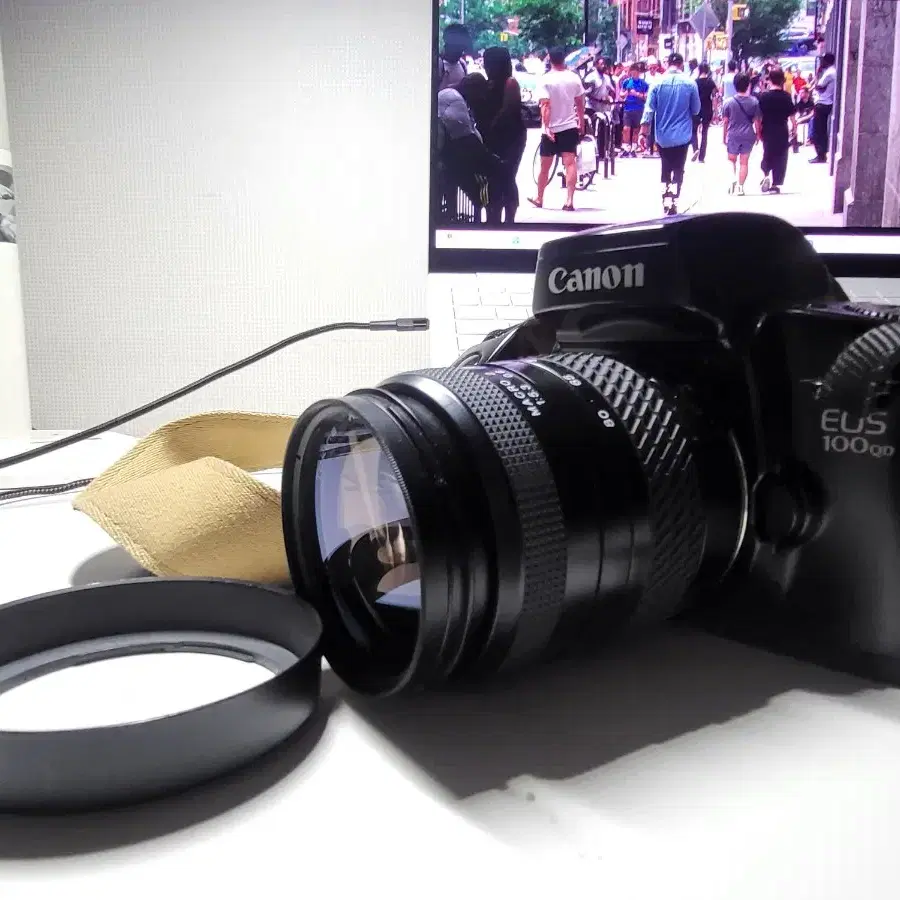 작례O) 캐논 eos 100qd +2880 렌즈 팝니다