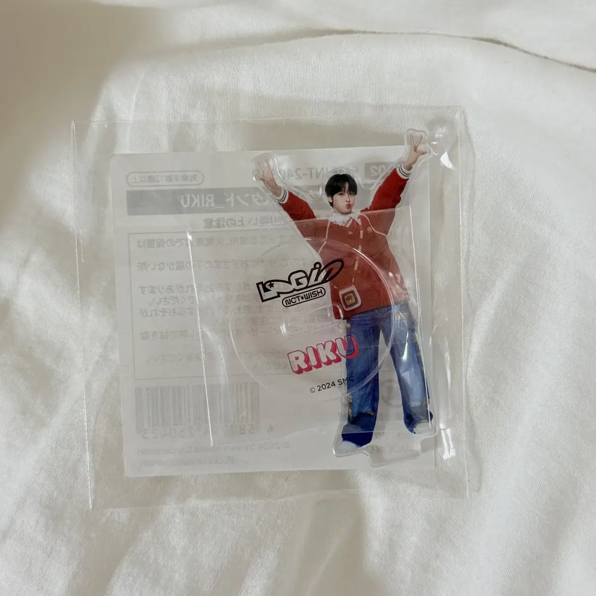 NCT Wish riku Japan Tour LOG in Random Toy Acrylic Standing