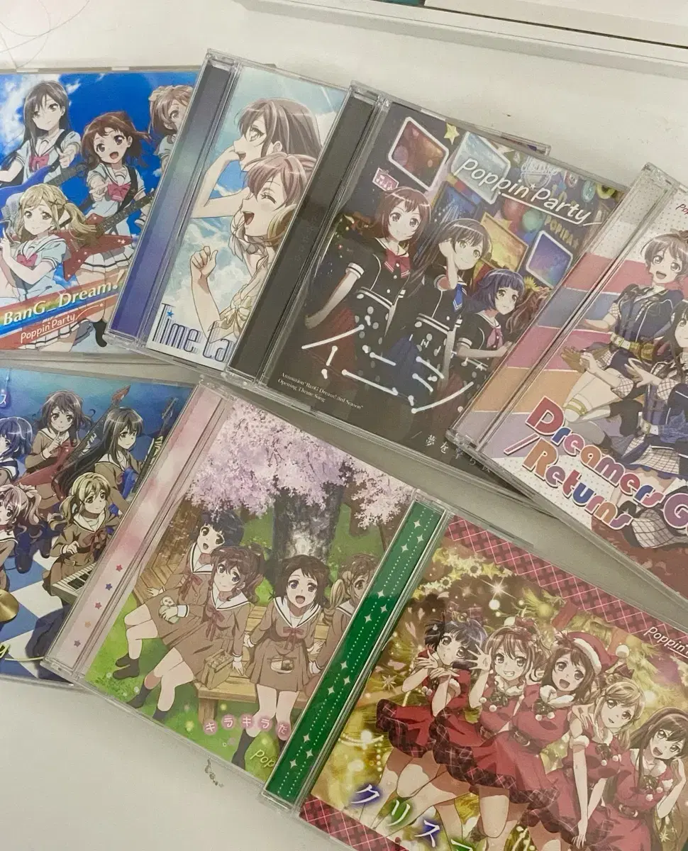 9개Bulk)Bangdream Pop Pin Party CD album CD Album BIGGIE BANGDREAM Figure