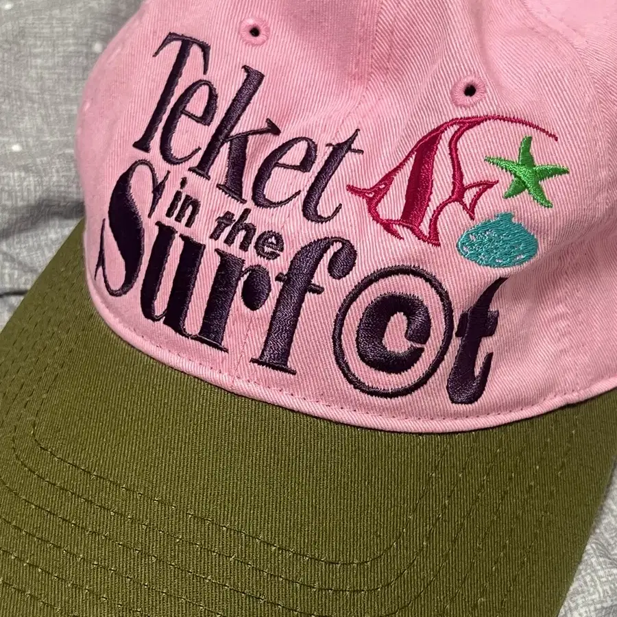 테켓 모자 Surf Cap - Light Pink 테켓 서프 모자