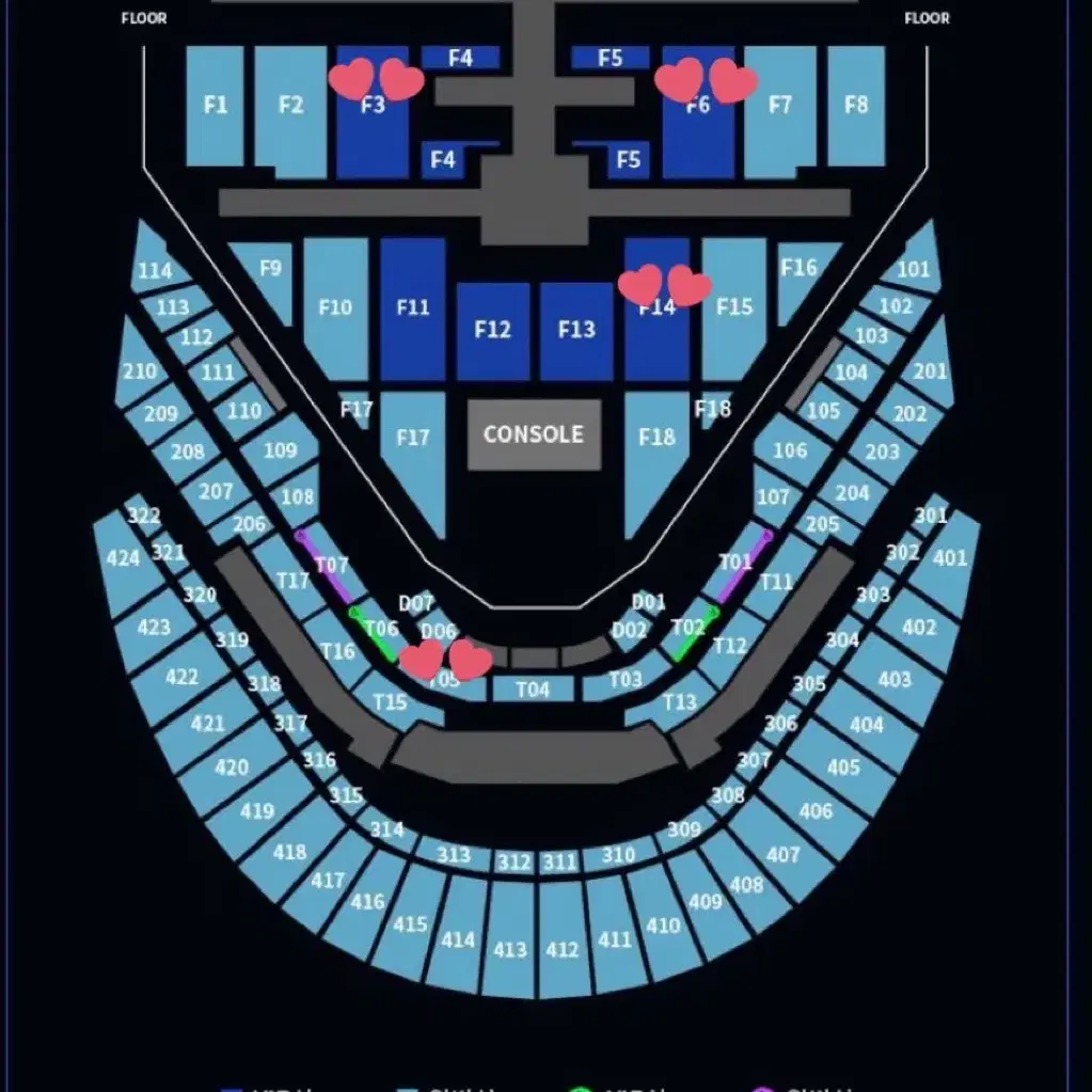 엔시티일이칠 콘서트 첫콘 막콘 vip 양도 교환 (돌출 1열)